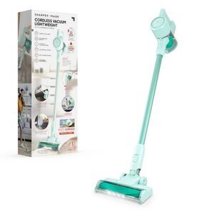 Sharper Image -  2-in-1 Brushed Motor Cordless Stick  Green